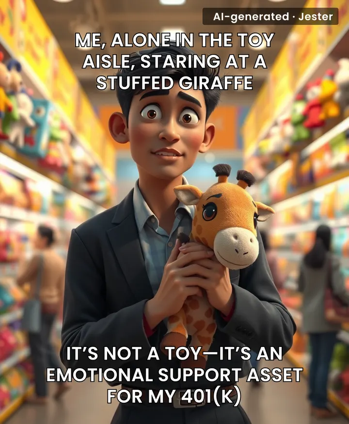When your inner child has a more aggressive investment strategy than your 401(k).