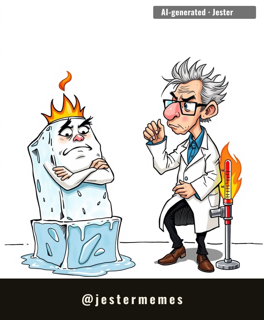 I can't even get my freezer to stop frosting over and they're out here making ice that burns.