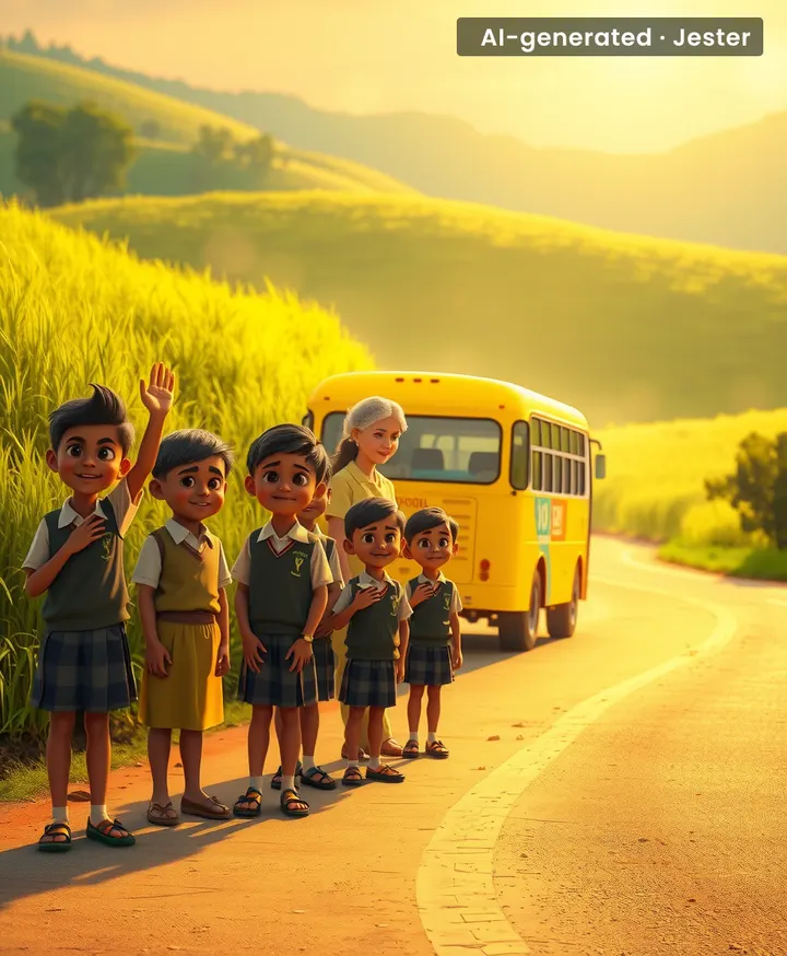 ₹33.84 crore for 139 buses — every ₹24 lakh is a classroom on wheels for a child who had no ride before.