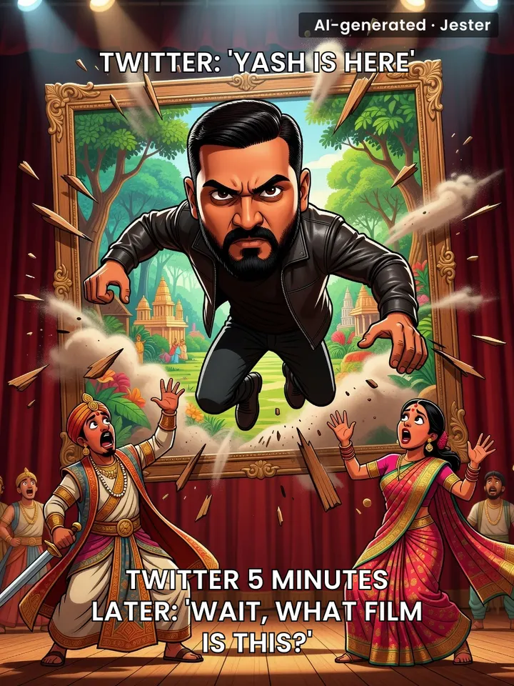 Yash's Ramayana surprise is a DJ spinning dubstep at a sitar recital.