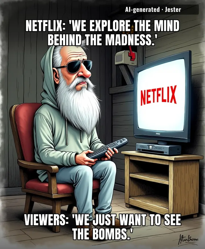 Ted Kaczynski's manifesto finally gets the one thing it never wanted: a Netflix series that treats him like a quirky small-town baker with a dark side.