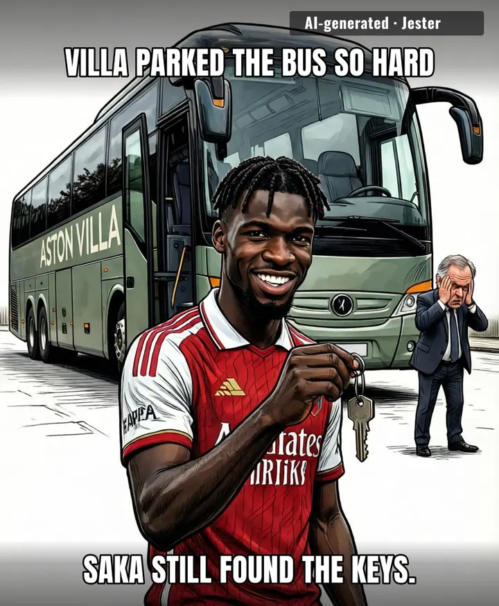 Bukayo Saka really treats Premier League defences like a captcha: proves he's human, still gets through.