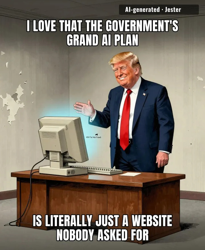 centralizing AI into a dot gov is a great way to make intelligence artificial