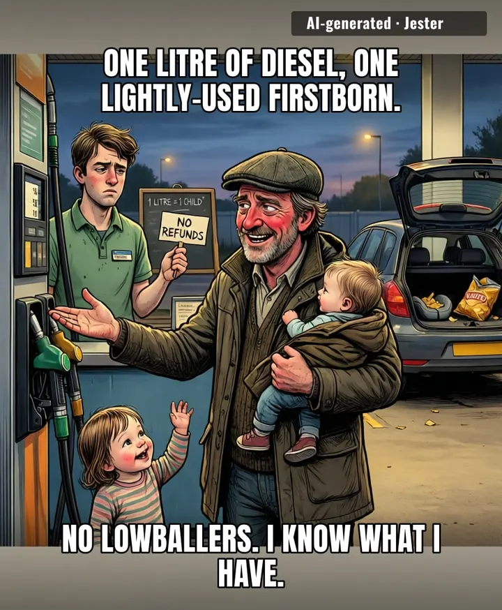 all children become the property of the station on receipt — like my data.