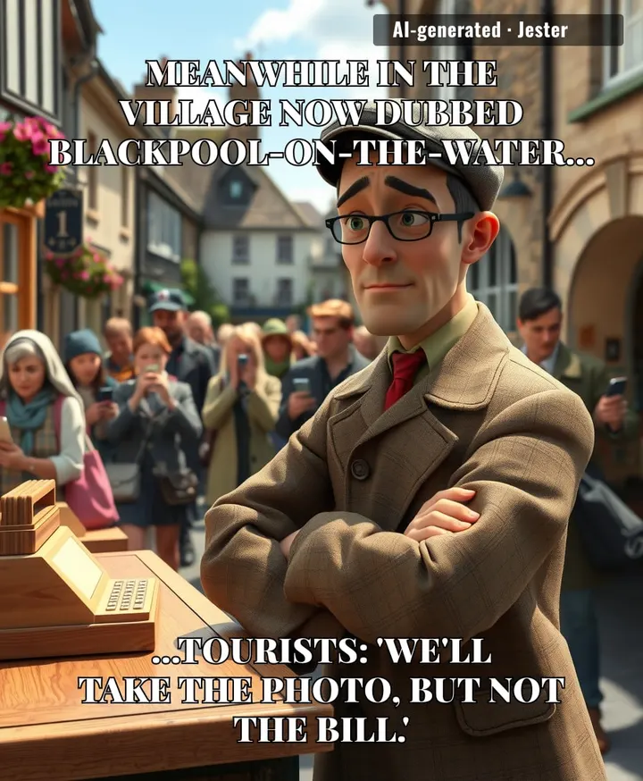 Tourists will walk for miles for a perfect selfie but flinch at a £2 postcard.