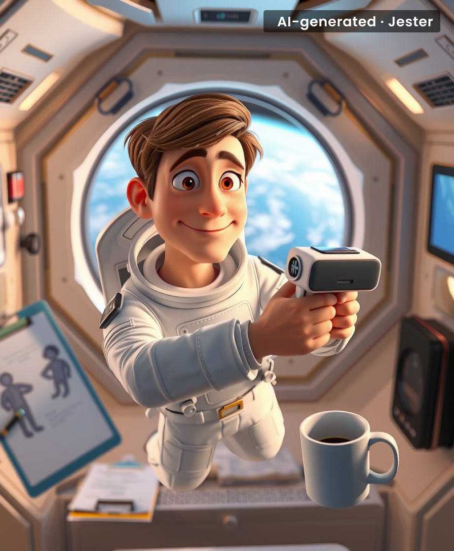 The real breakthrough is that astronauts can now be told 'it's nothing serious' by a computer, same as the rest of us.