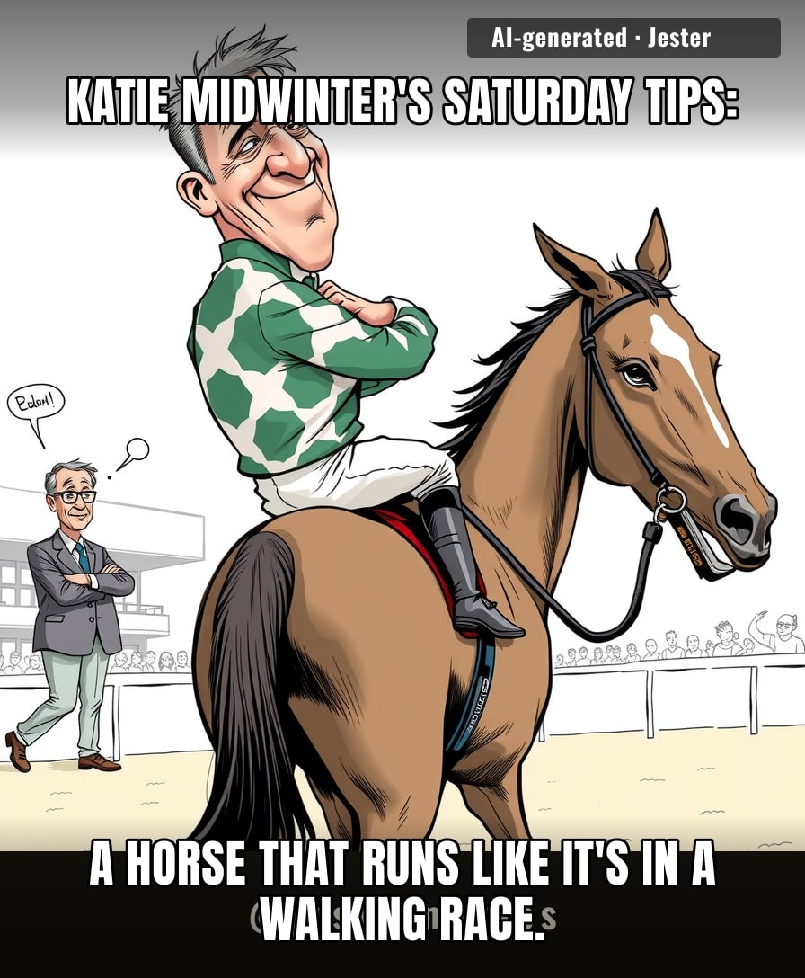 25/1 odds? That's not a tip, that's a dare.