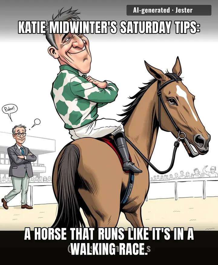 25/1 odds? That's not a tip, that's a dare.