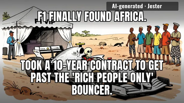 Rwanda waited 10 years for F1 — my landlord waits 10 minutes before adding 'late fee' to my rent.