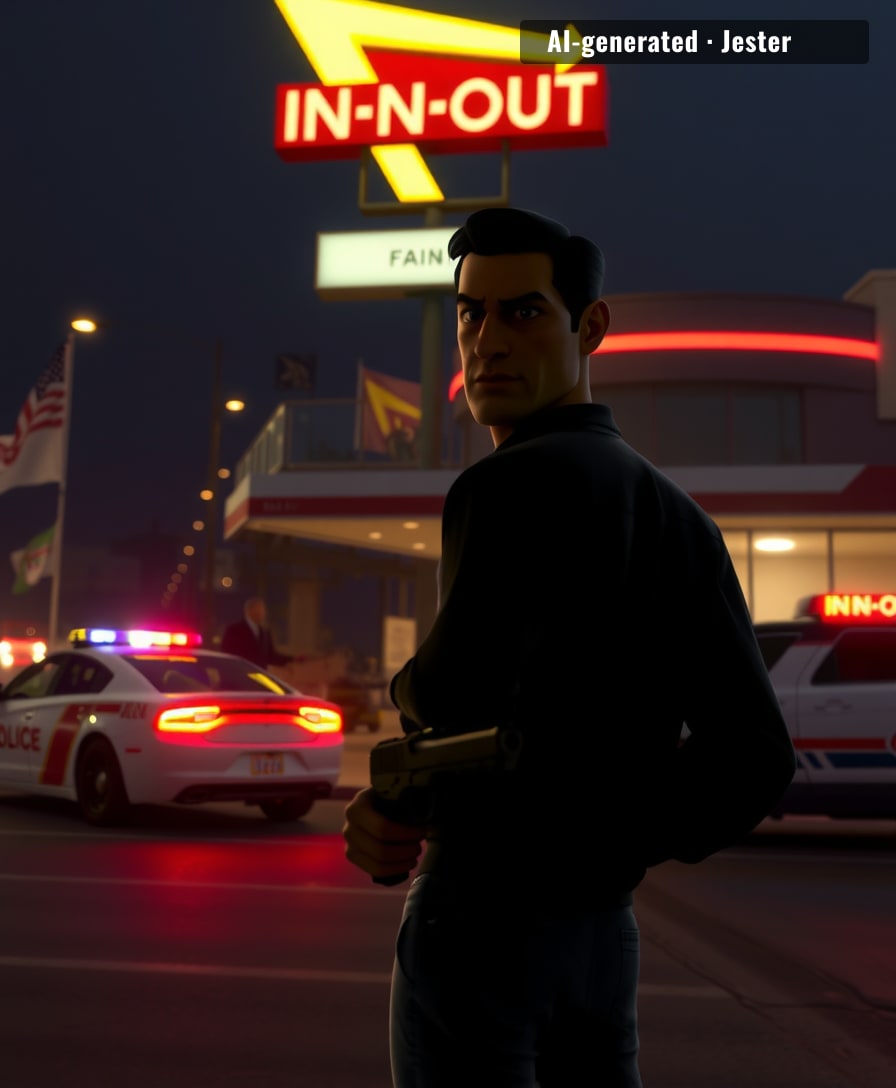 One citizen's split-second decision turns a fast-food stop into a stand for survival.