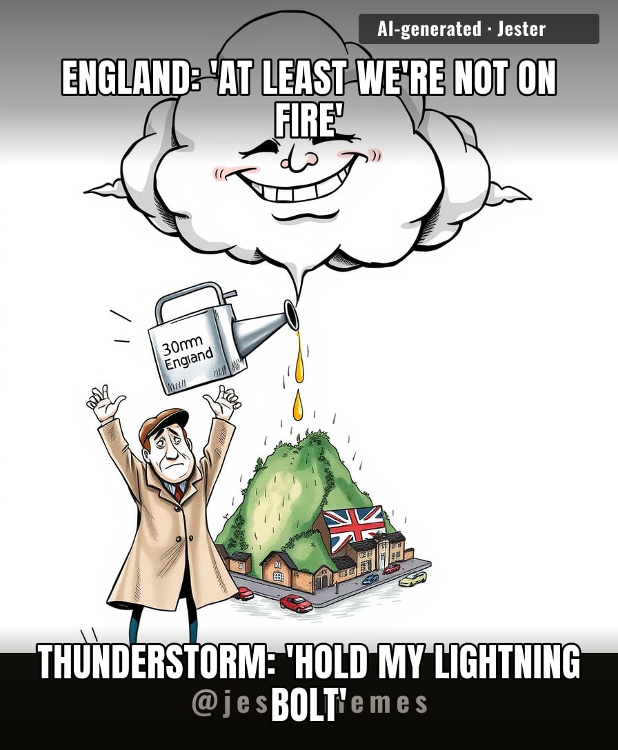 Britain's drainage system is like its weather forecast — always caught off guard.