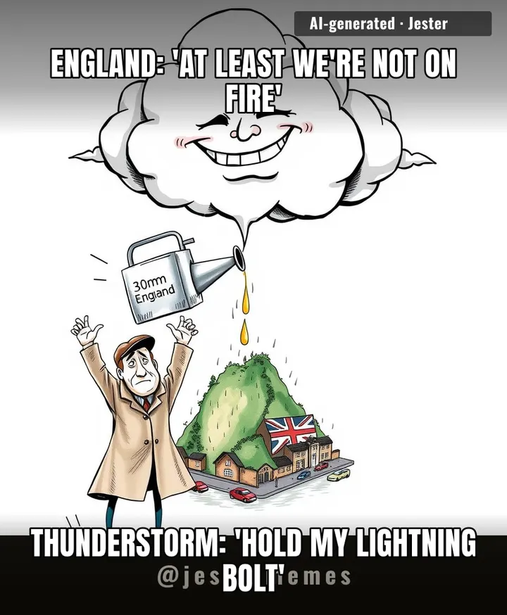 Britain's drainage system is like its weather forecast — always caught off guard.