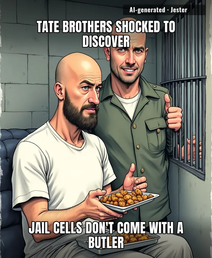Nothing says 'I'm a victim of the system' like demanding better prison food than most pensioners eat.