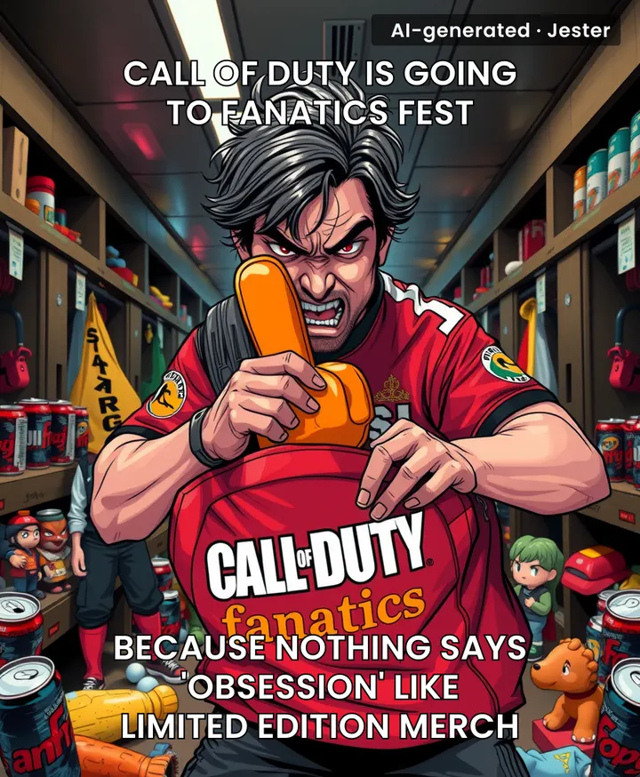 Activision: 'We need to reach the core Call of Duty demographic.' Marketing team: 'Say no more.'