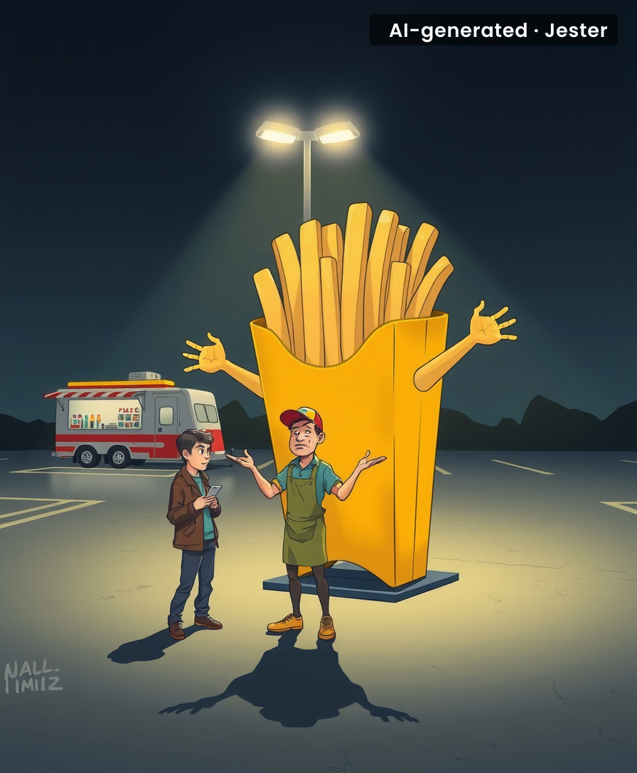 The #1 fry chain is so underground, its franchise strategy is just whispering about it to people you meet in line.