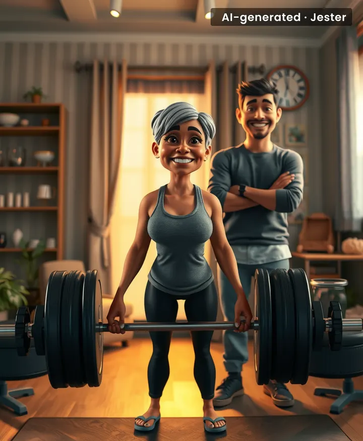 She swapped the IV drip for the barbell — and hit 80 kg with a smile.