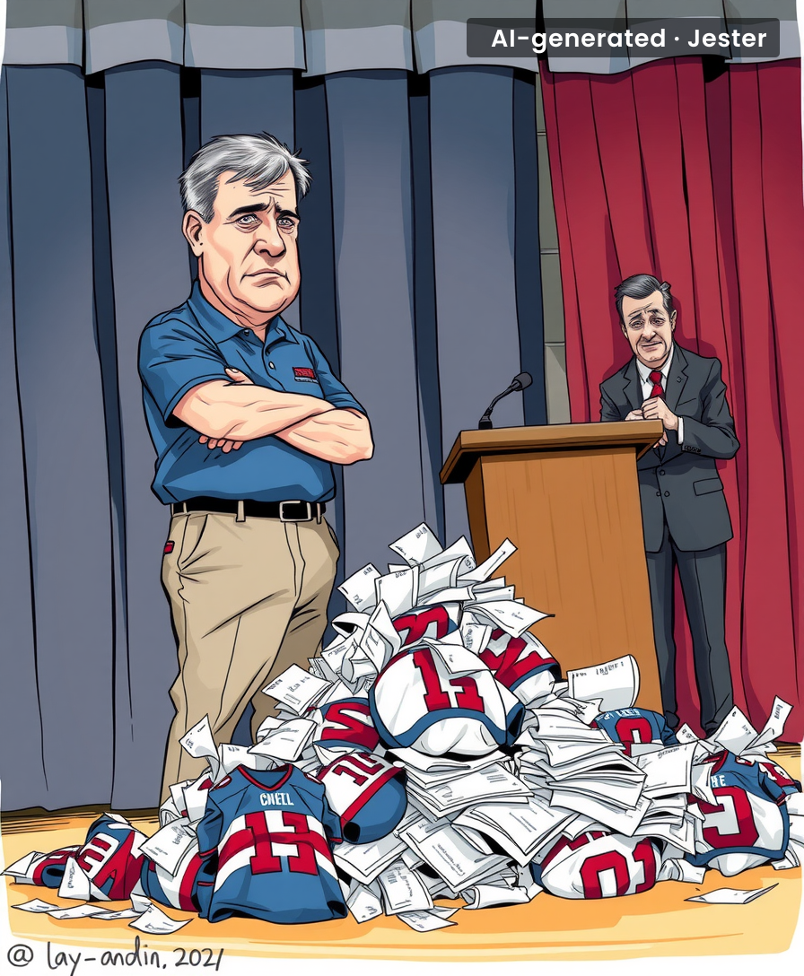 Michigan's cover-up was airtight — until the coach remembered he had a lawsuit to file.
