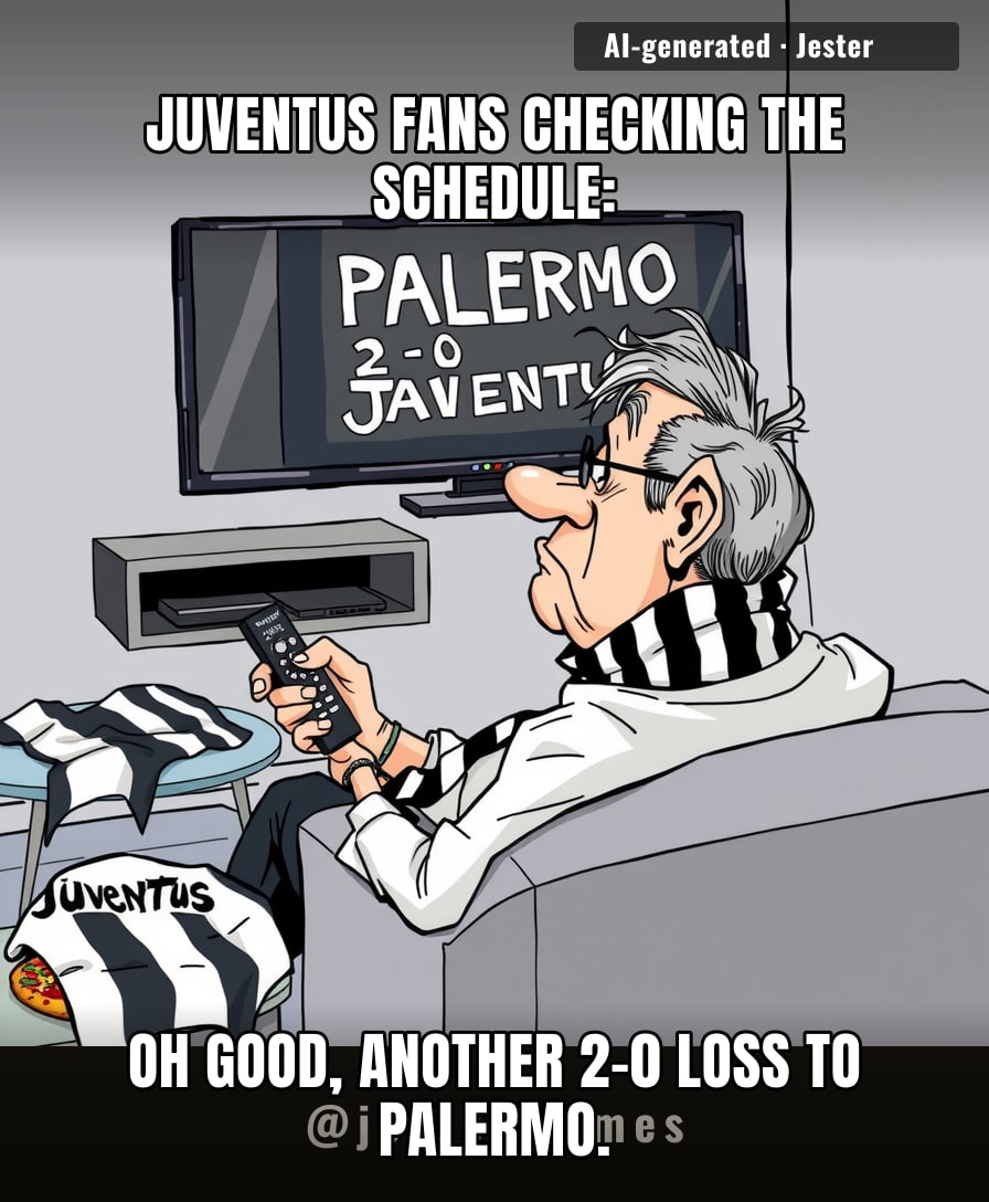 Juventus are the only team that can lose to Palermo and still make me feel sorry for Palermo.