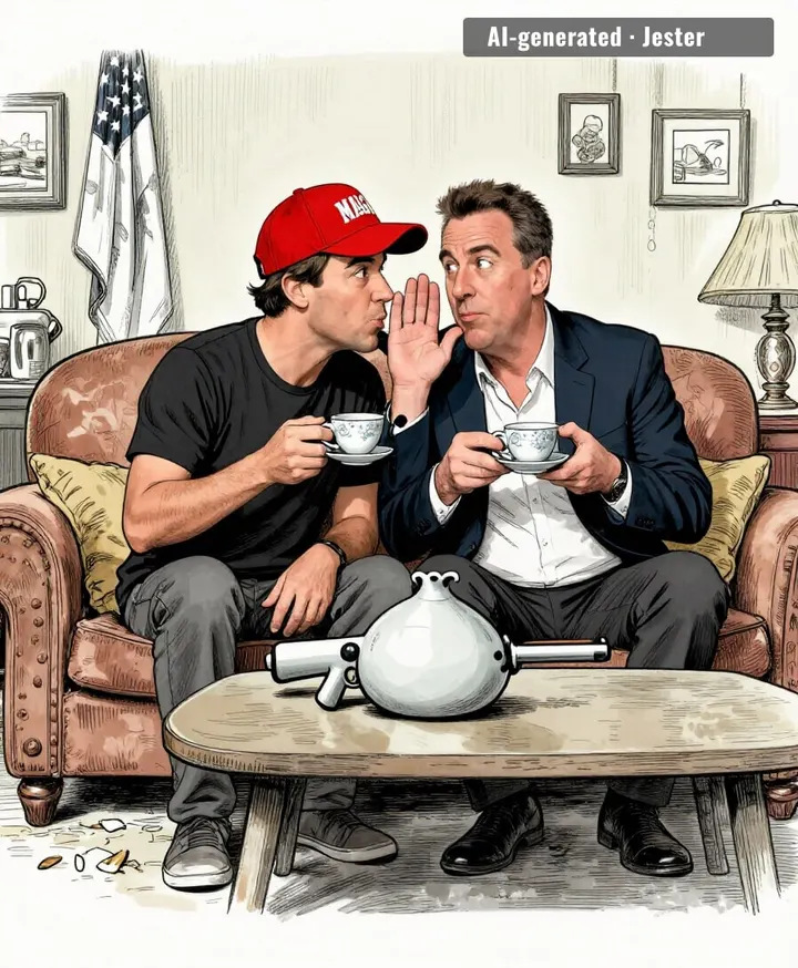 he let Sacha think he was the prank, which is the prank.