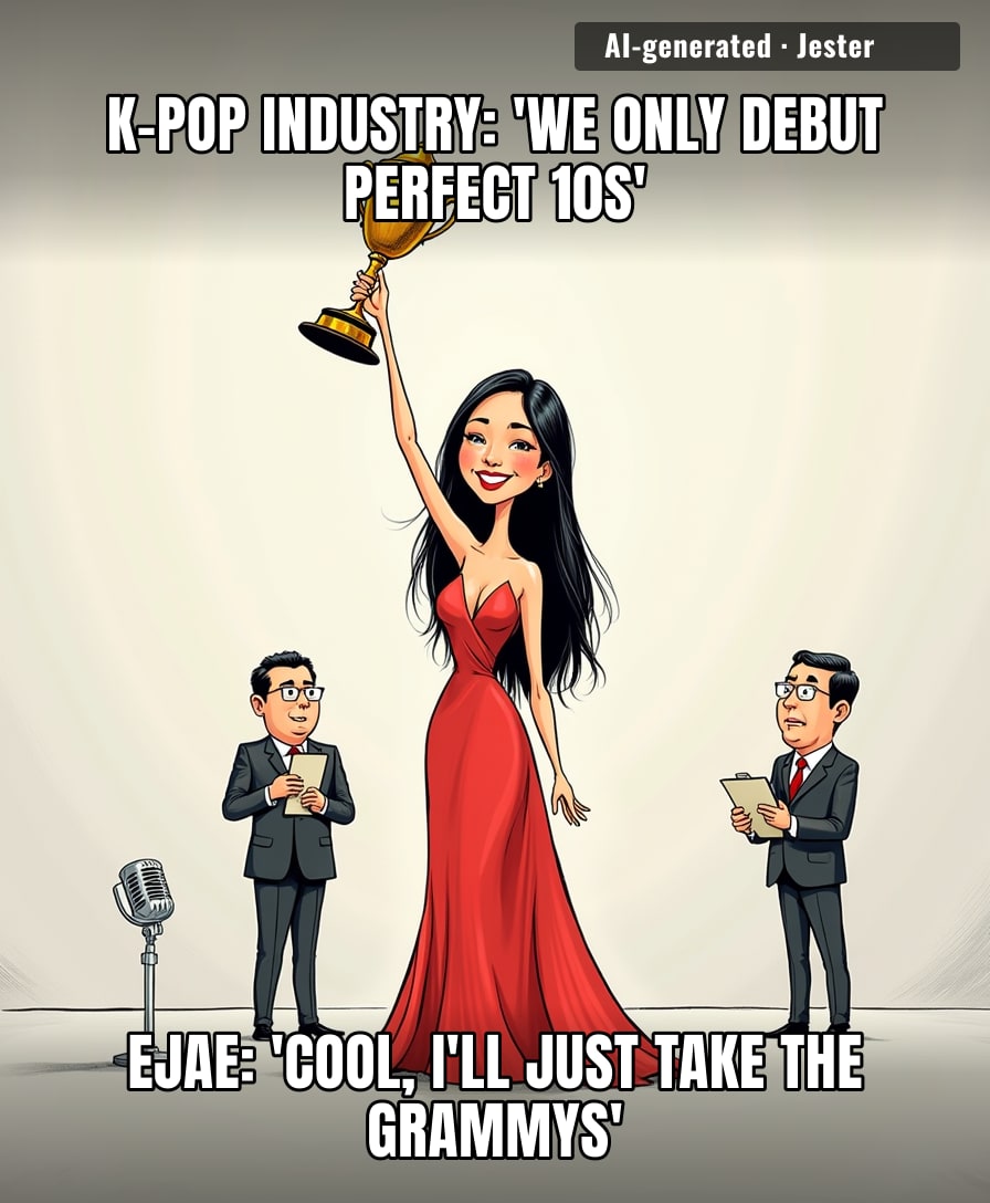 The machine rejected her, so she went and won the machine's awards anyway.