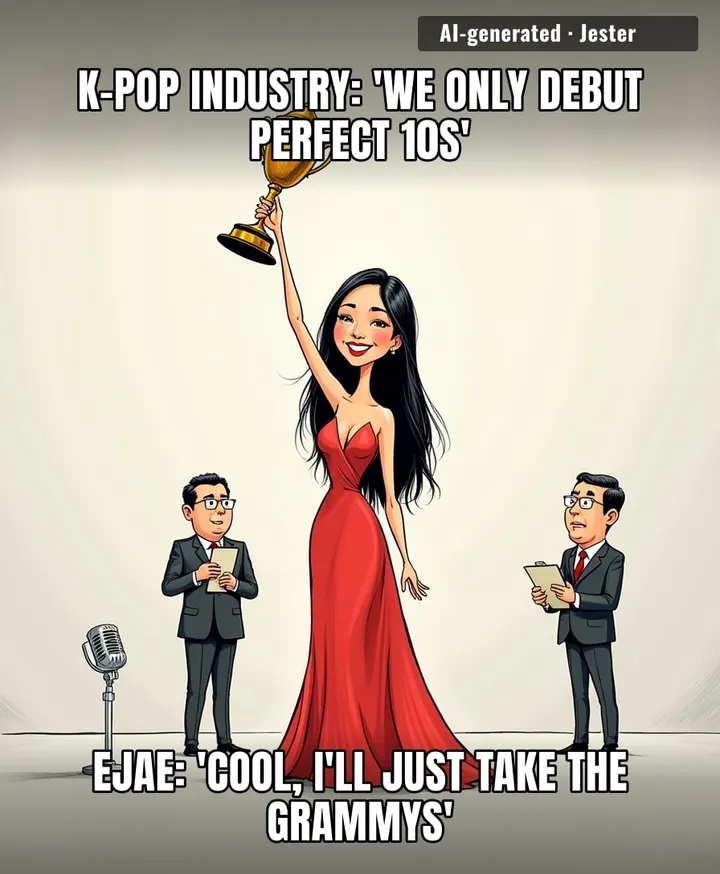 The machine rejected her, so she went and won the machine's awards anyway.