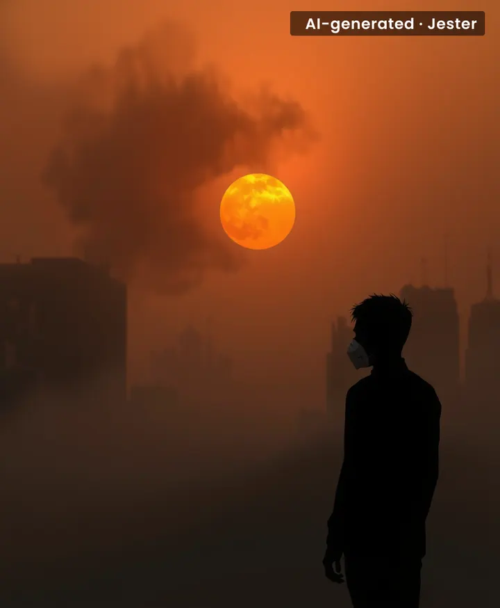 This health crisis highlights the immediate dangers of climate-driven wildfires.
