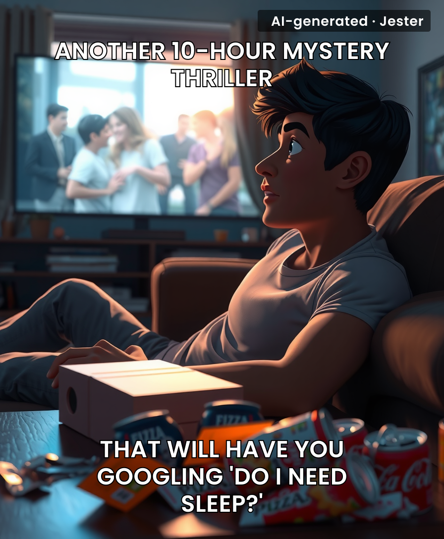 Apple TV's new show: the only mystery is how you'll find 10 consecutive hours without anyone asking you for something.