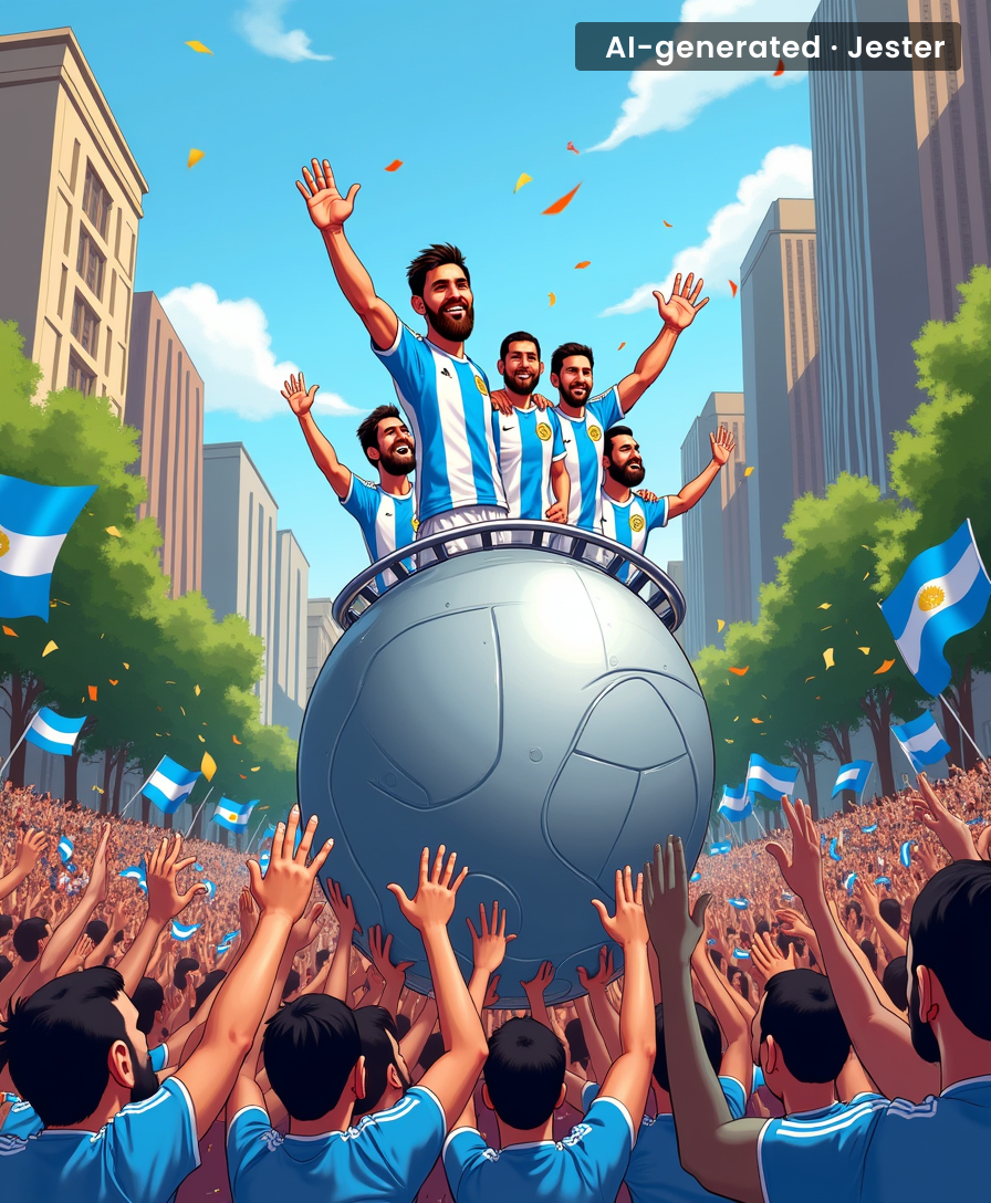 If losing the final earns you a heroes' welcome, imagine the parade for actually winning.