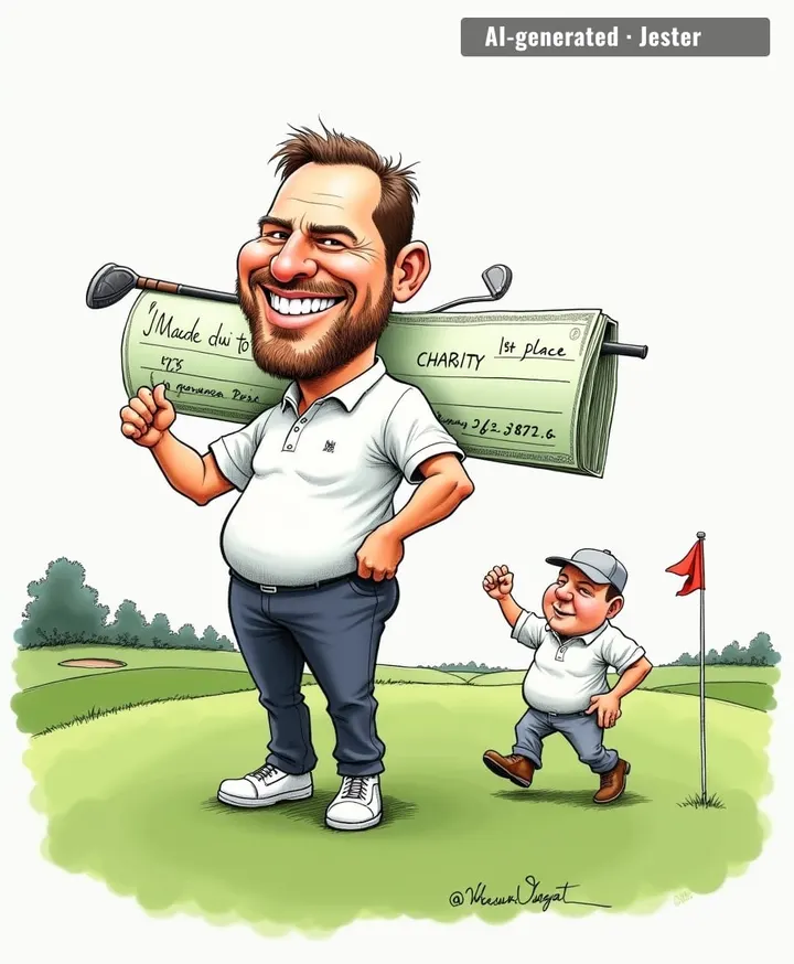 Paul Casey's charity vow is sweet, but let's be real—the real charity is him giving the rest of the field a chance.