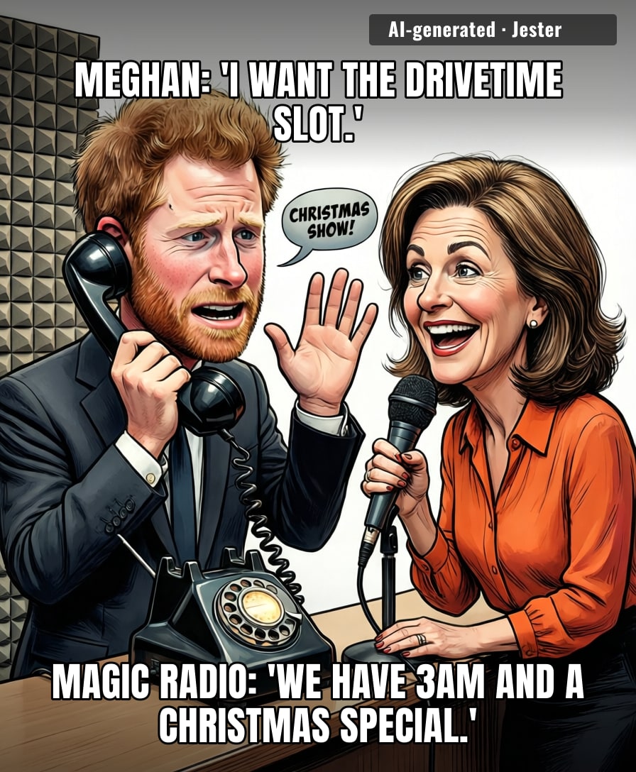 the station is called Magic, not a job offer.