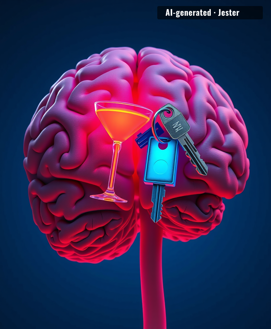 The brain's early retirement plan: pick a vice, any vice.