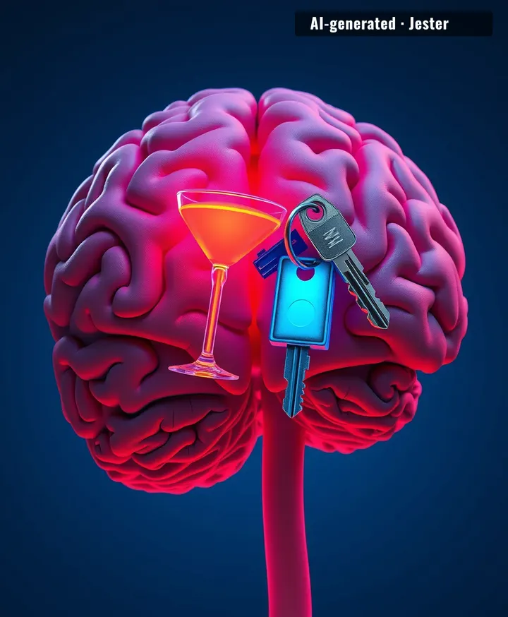 The brain's early retirement plan: pick a vice, any vice.