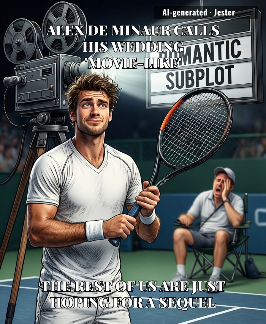 Imagine having a career-defining match and your biggest stress is making sure the marriage montage hits the right cinematic beats.