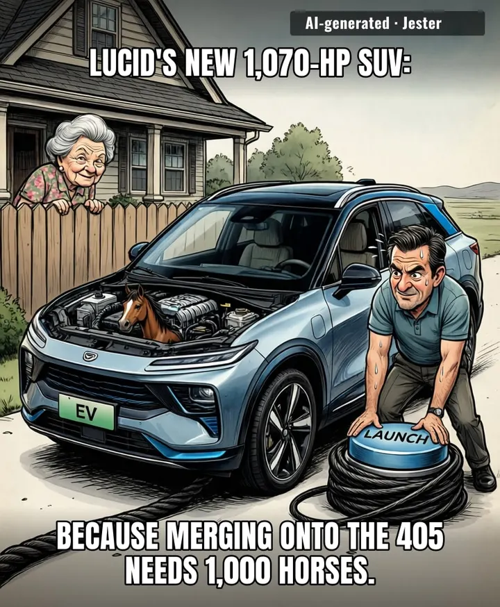 At $126k, you're paying for the ability to hit 60 in 3.1 seconds—just in time to slam the brakes at the next red light.