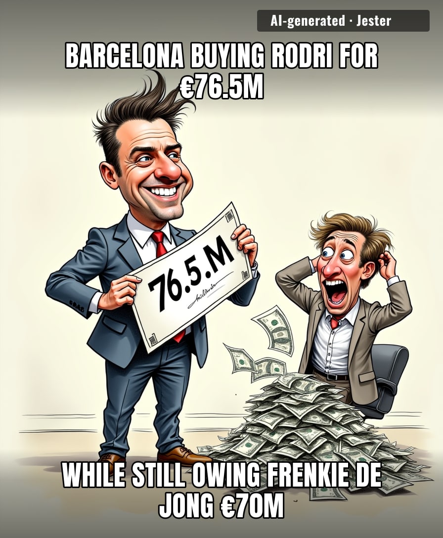Barcelona's transfer strategy is just a game of financial chicken where the only loser is their next accountant.