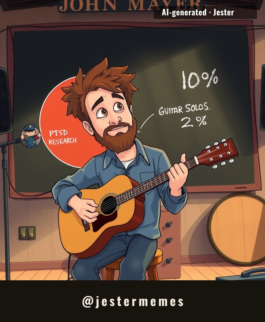 Twelve years and millions of dollars, and he never once put it in a song.