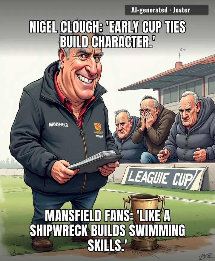 Mansfield Town's League Cup strategy: lose early, save the league campaign — it's the football equivalent of a crash diet.