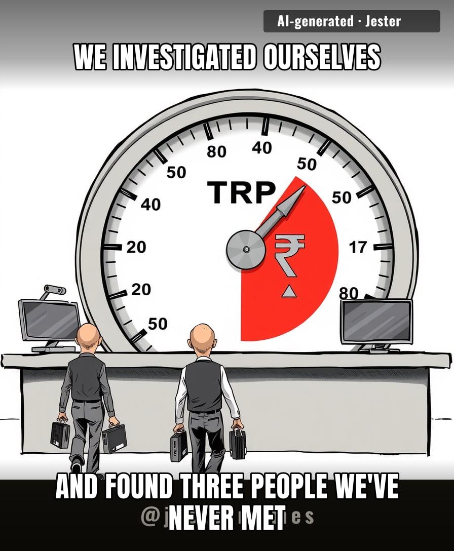 the only fact-check the channel runs is on the intern.