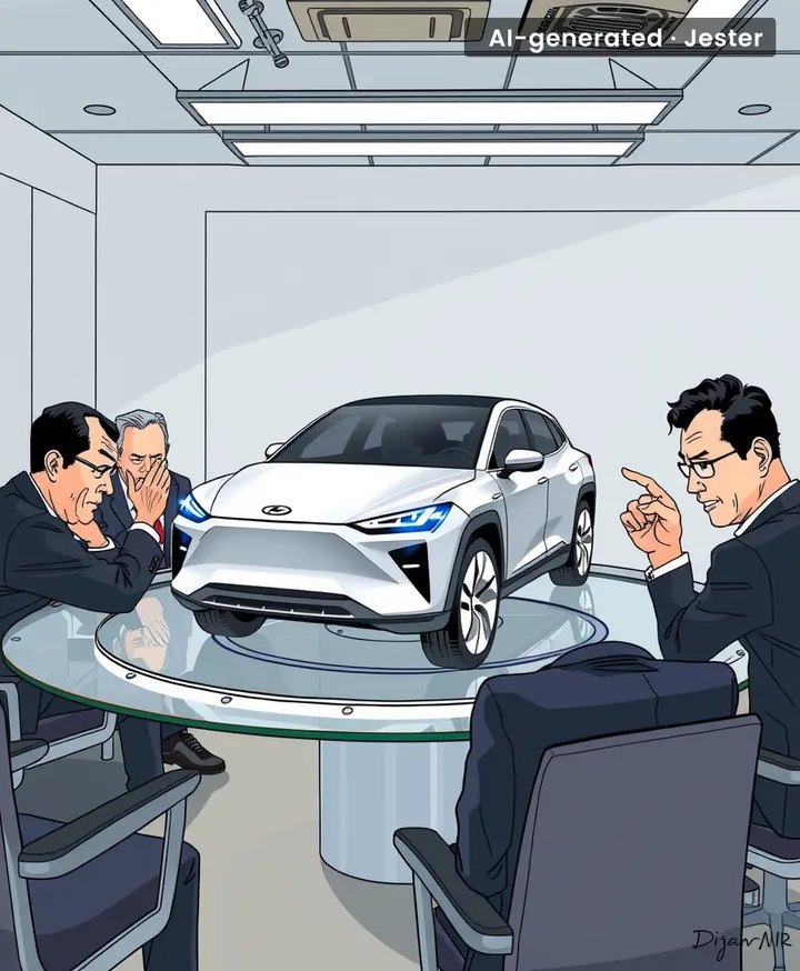 Toyota's EV: designed by committee, named by autocorrect.