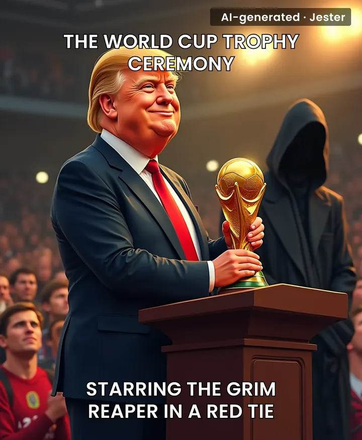 Trump being called the Sports Reaper is the nicest thing anyone's said about his golf game all year.