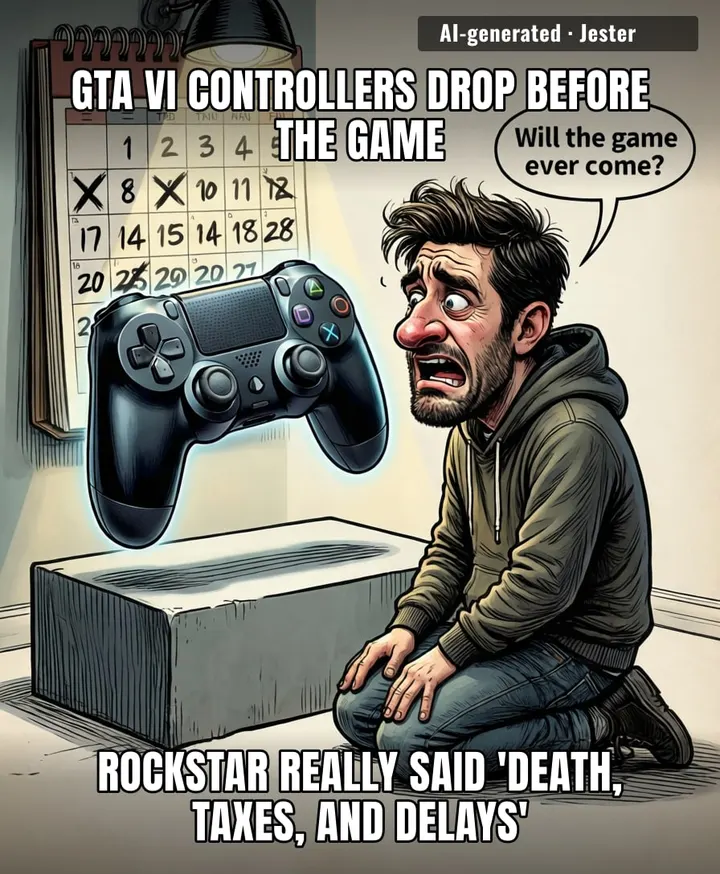 At this rate, the GTA VI controller will be a family heirloom passed down to the next generation before the game actually ships.