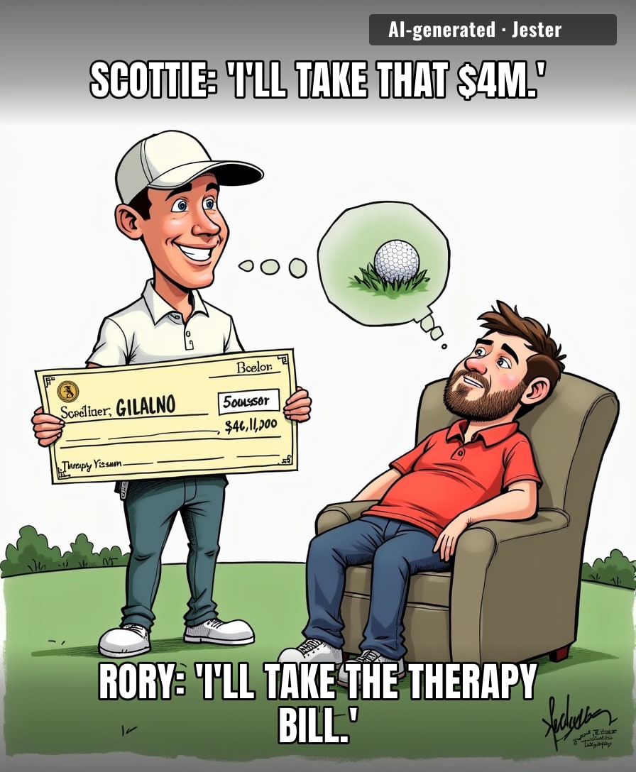 Rory's FedEx Cup run is like my crypto portfolio: lots of promise, zero returns, but at least he gets paid in exposure.