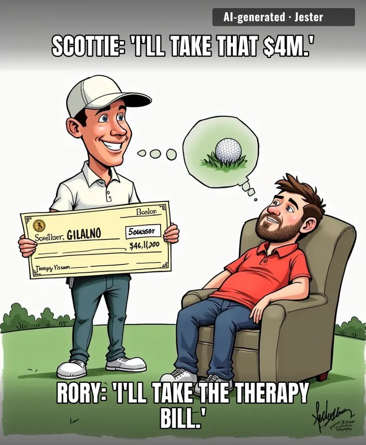 Rory's FedEx Cup run is like my crypto portfolio: lots of promise, zero returns, but at least he gets paid in exposure.