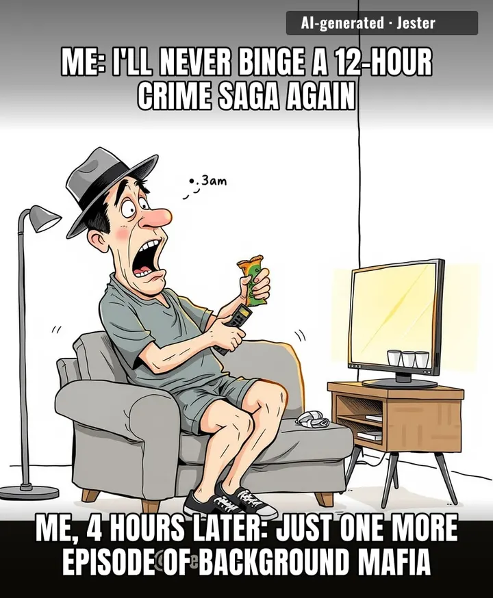 season 2 of a show you watched entirely through your phone while doing dishes. bold.