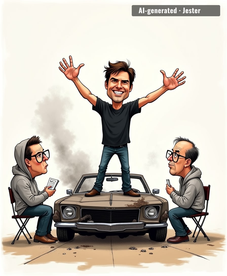 tom cruise did all his own stunts and still couldn't land this one