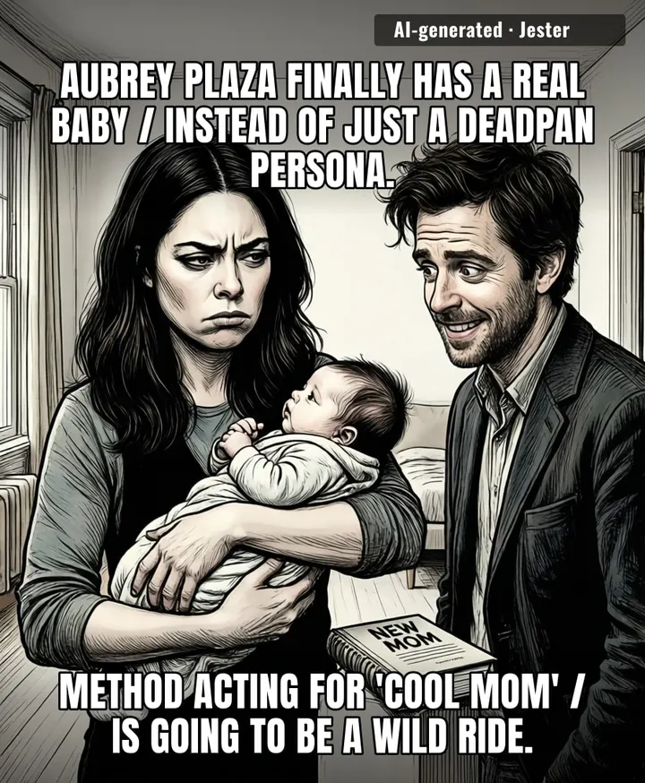 Somewhere in Hollywood, a director is frantically rewriting a script where she plays a suburban mom just to see if she can keep a straight face.