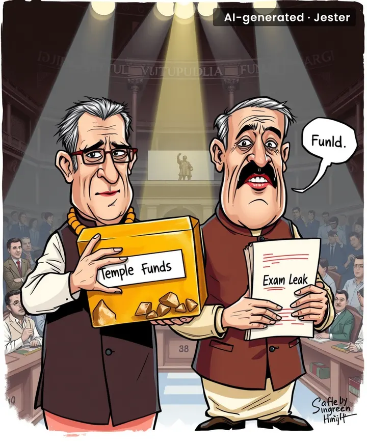 The only thing more shocking than a corruption scandal is its timing, right before exams.
