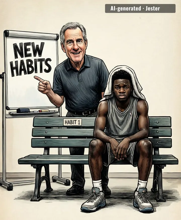 the new habit is watching, Graham. take notes.