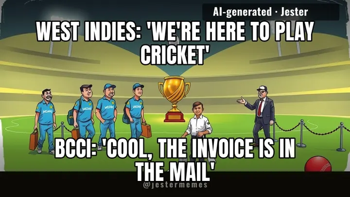 called it preparation for the next ICC event, like West Indies is a gym membership.