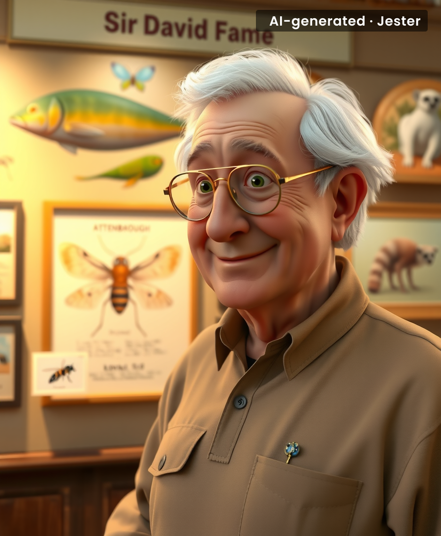 From a 380-million-year-old fish to a Chilean wasp, Sir David's personal ark just keeps getting more eclectic.